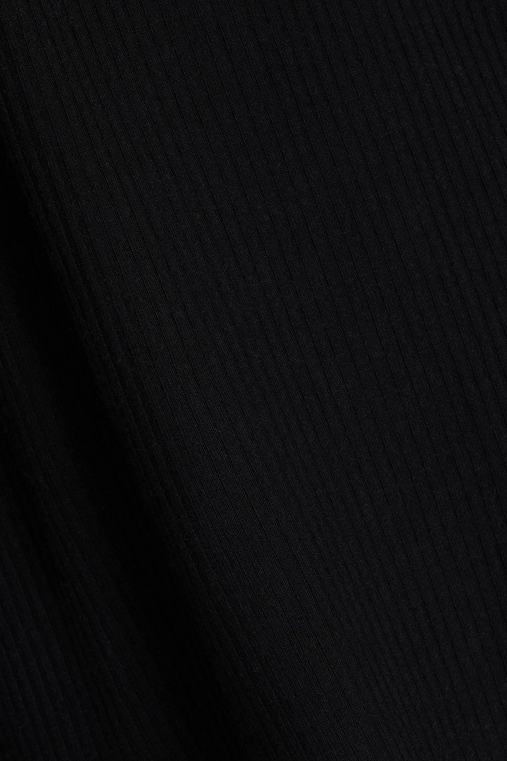 LOULOU STUDIO Ribbed jersey top