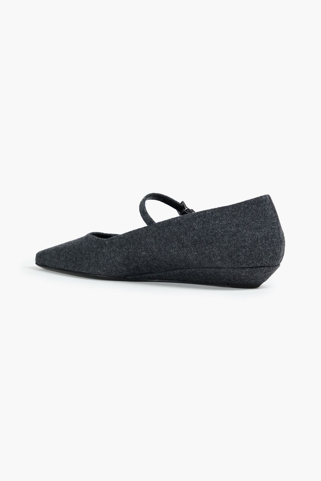 LOULOU STUDIO Regane flannel Mary Jane flats