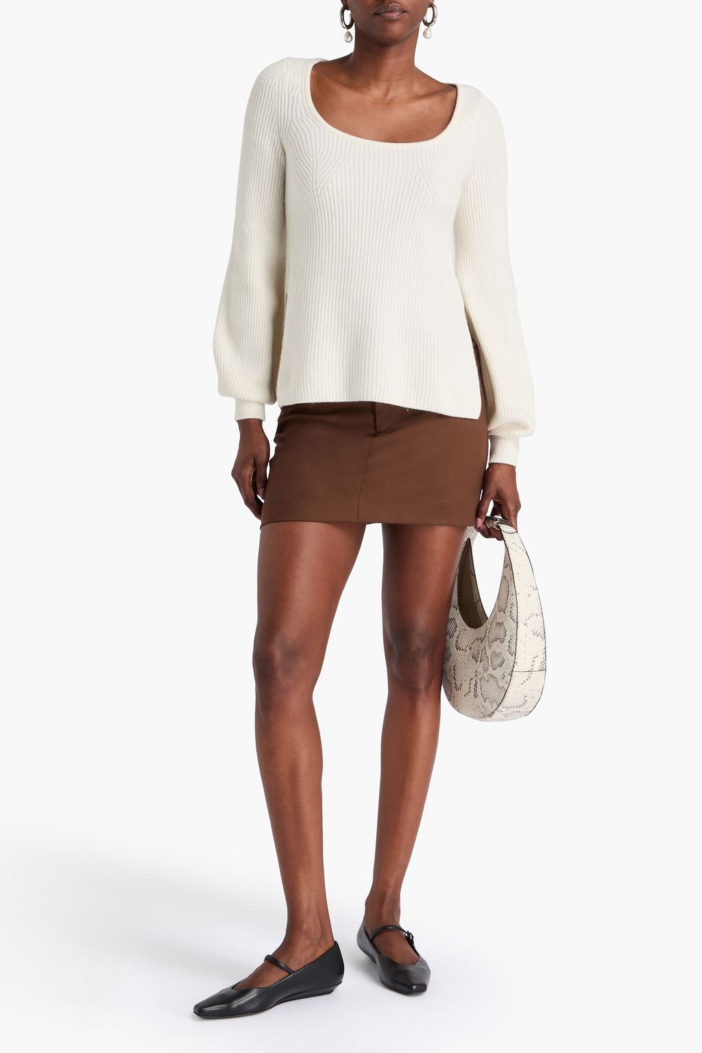 LOULOU STUDIO Hermus ribbed cashmere sweater