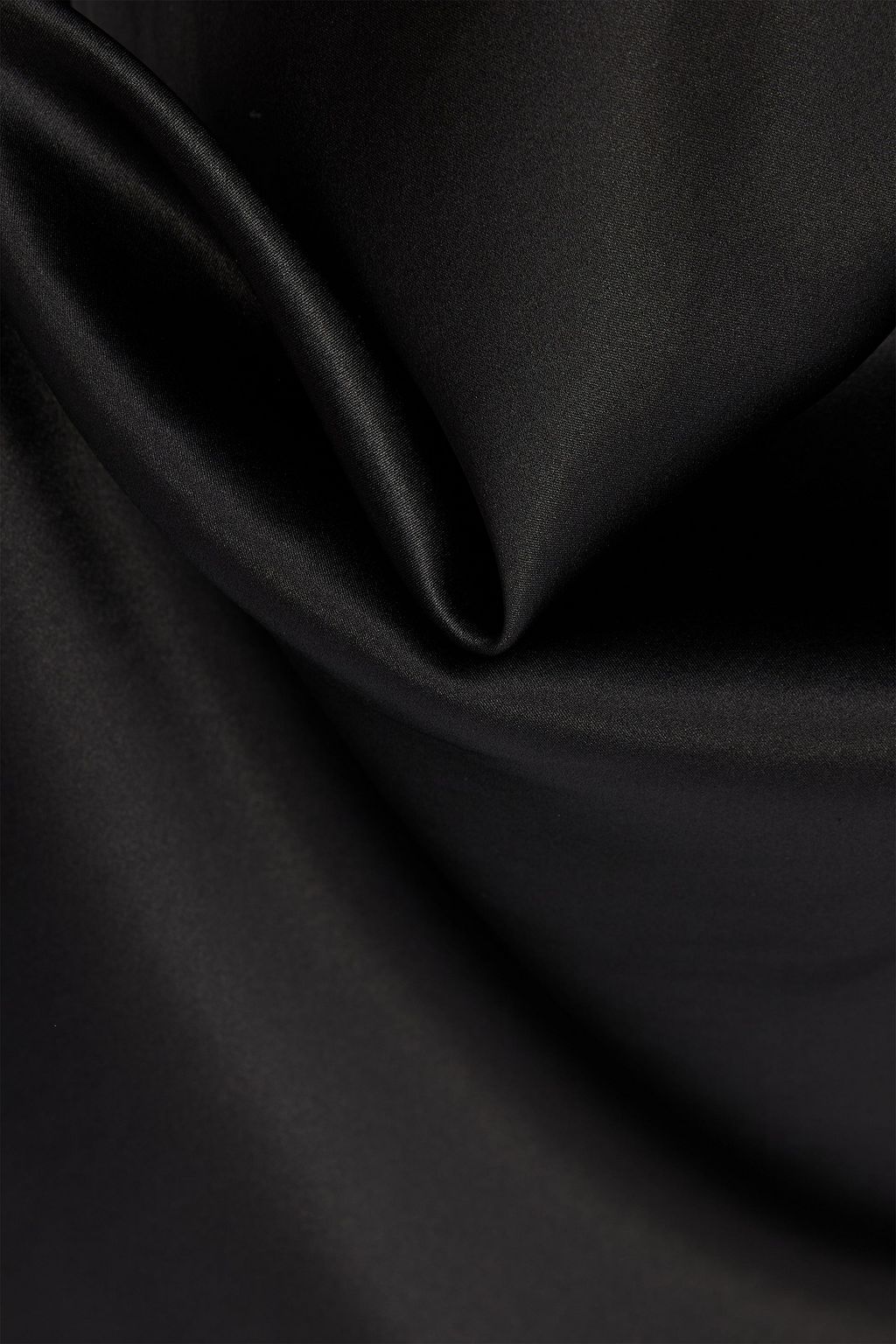 VERONICA BEARD Clover silk-blend satin midi skirt