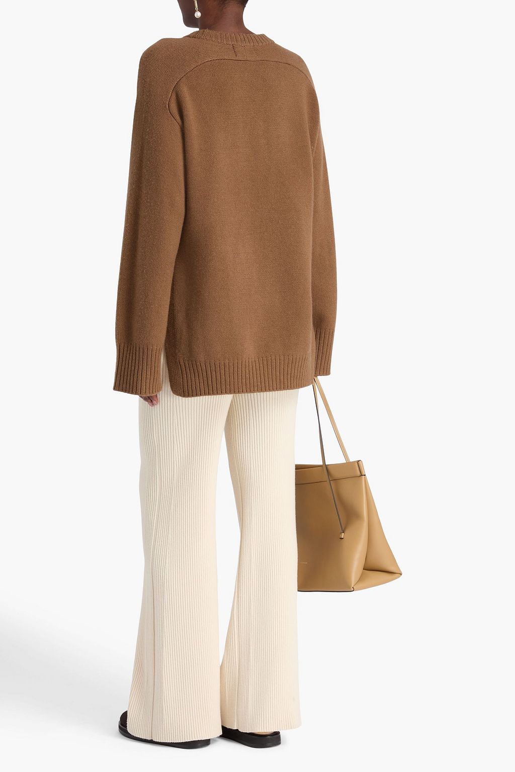 LOULOU STUDIO Safifa wool and cashmere-blend sweater