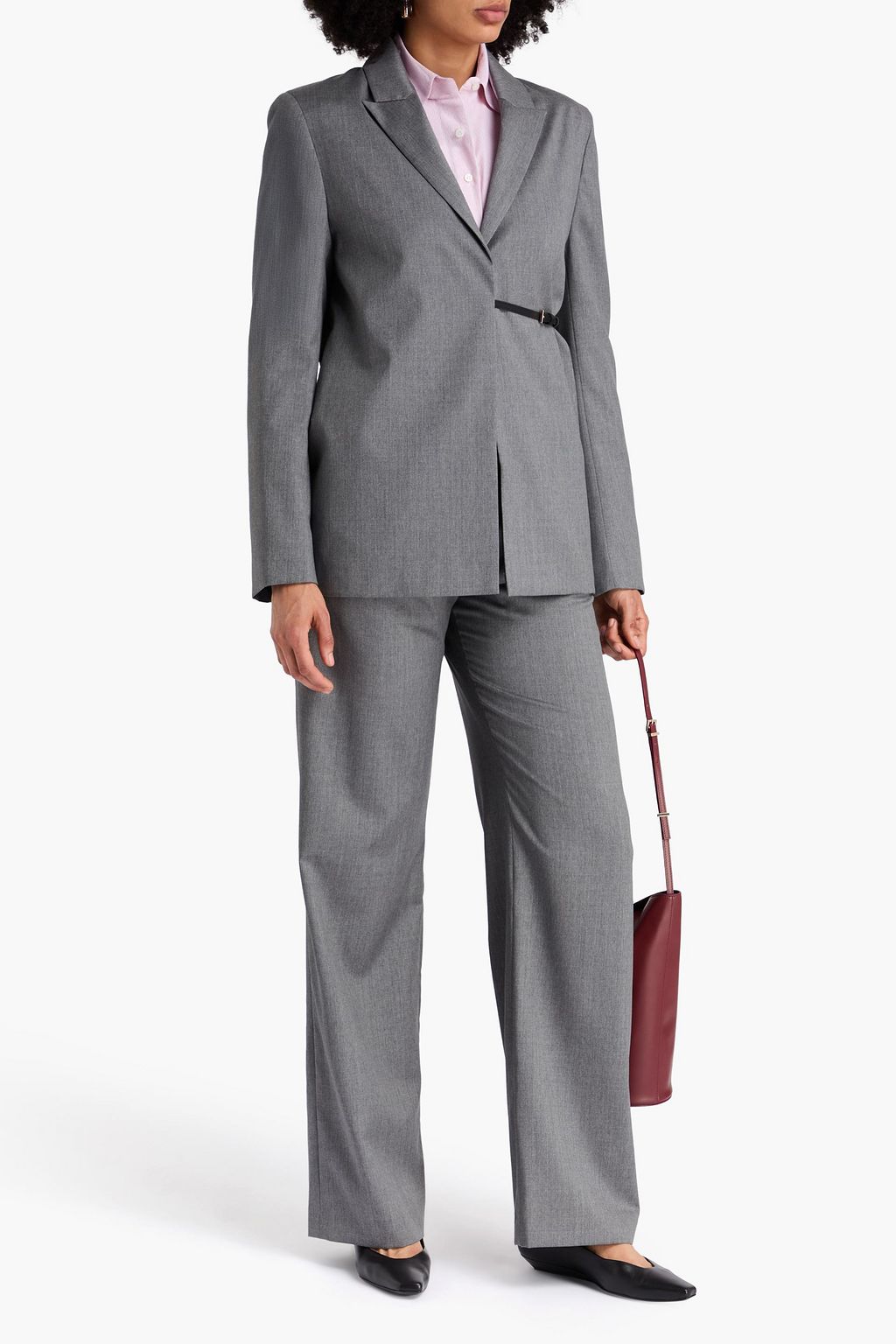 LOULOU STUDIO Cody wool-twill blazer