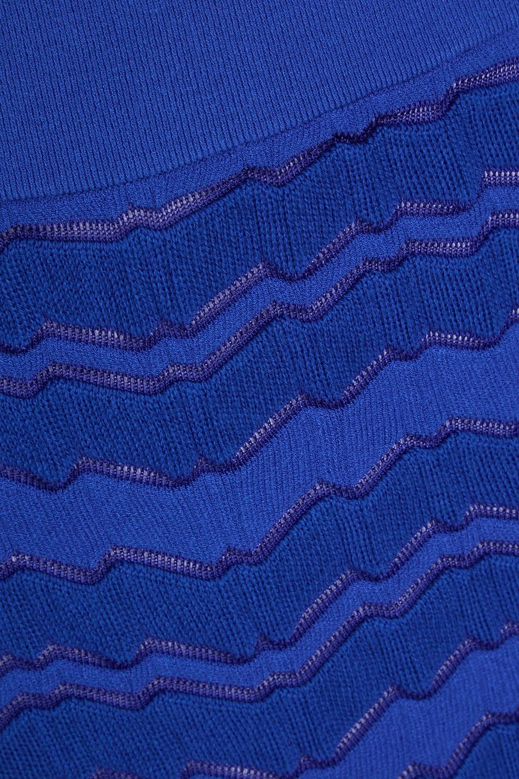 MISSONI Crochet-knit mini skirt