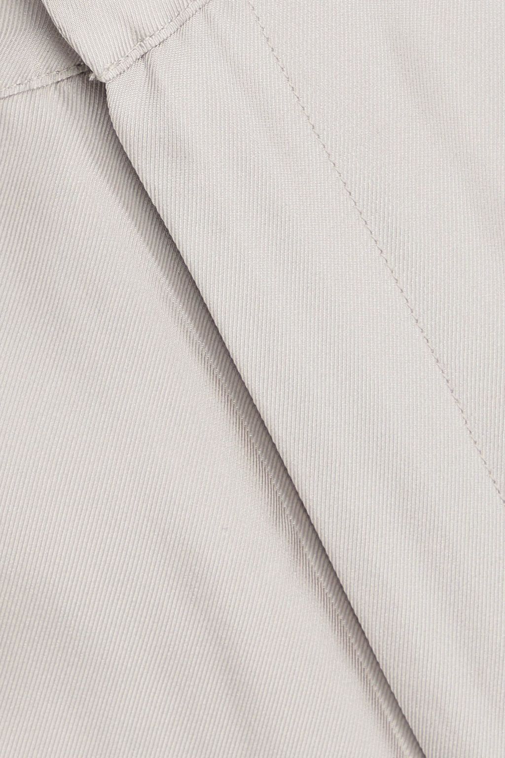 LOULOU STUDIO シルクツイル ワイドレッグパンツ