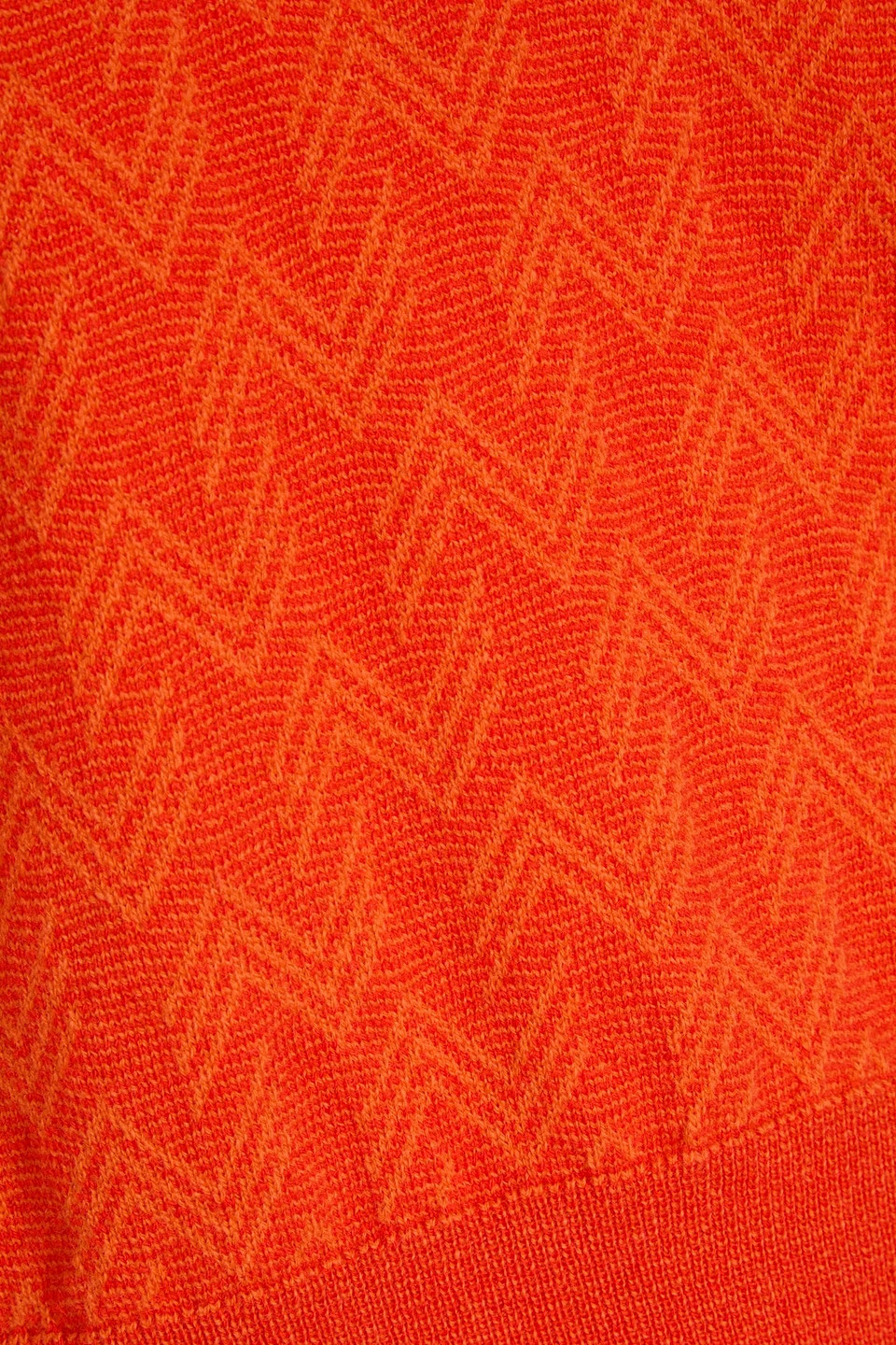 Missoni Wool And Cashmere-blend Turtleneck Sweater In Orange