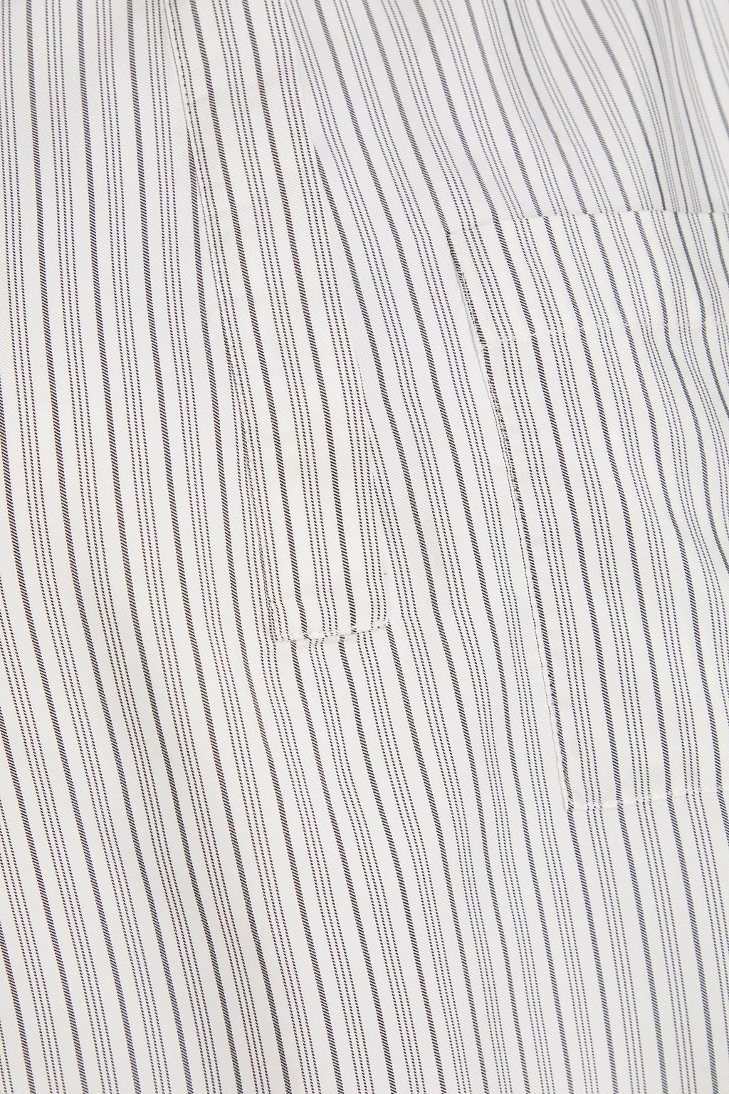 LOULOU STUDIO シルクツイル トップス ストライプ