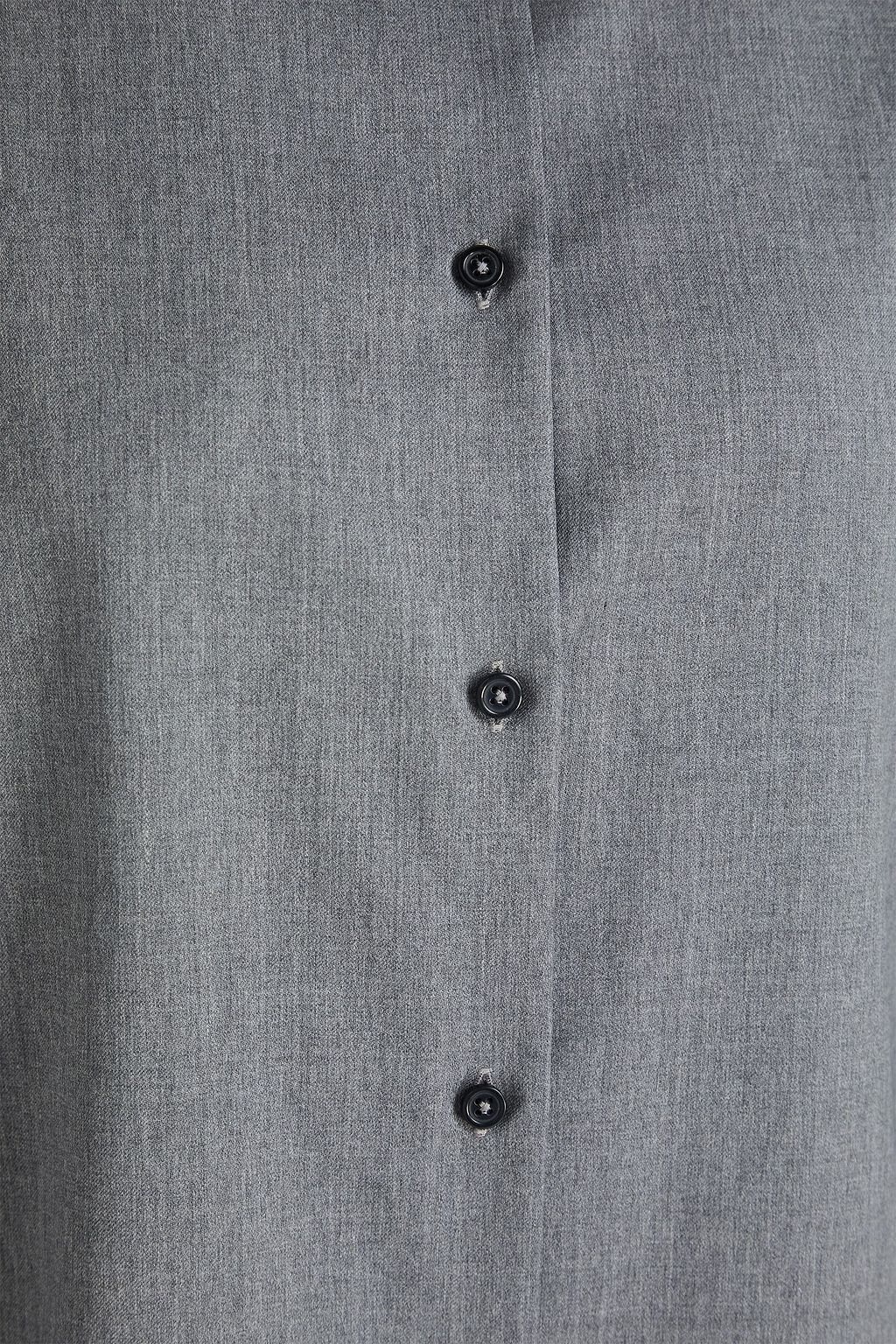 LOULOU STUDIO Eliana wool-twill shirt