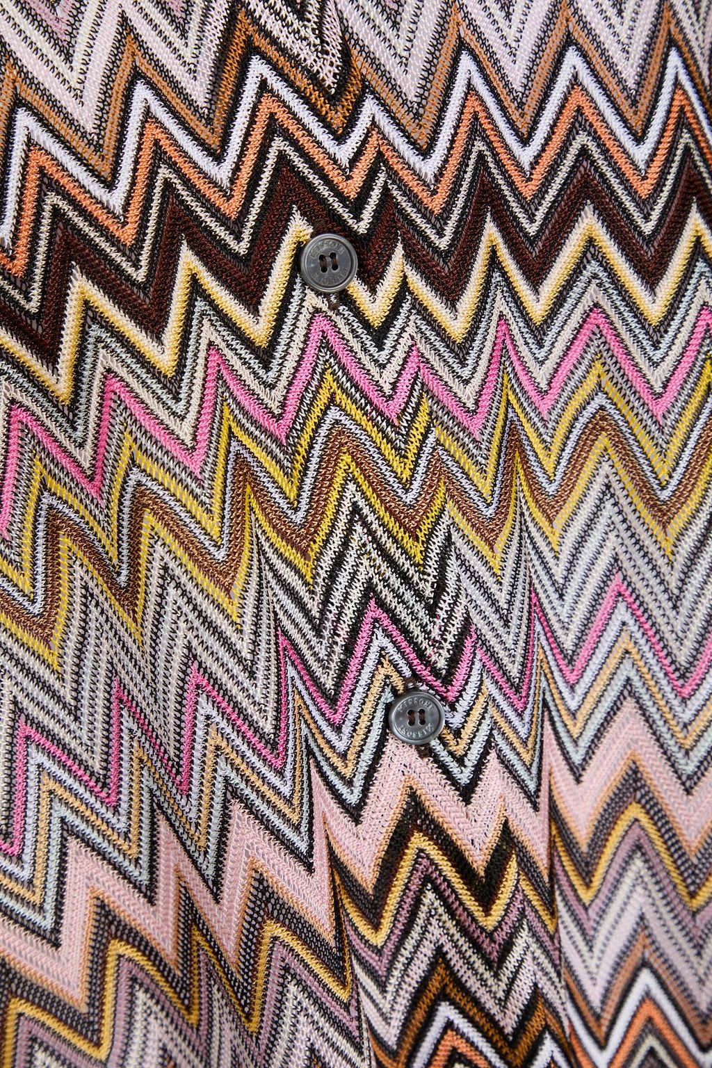MISSONI Crochet-knit shirt