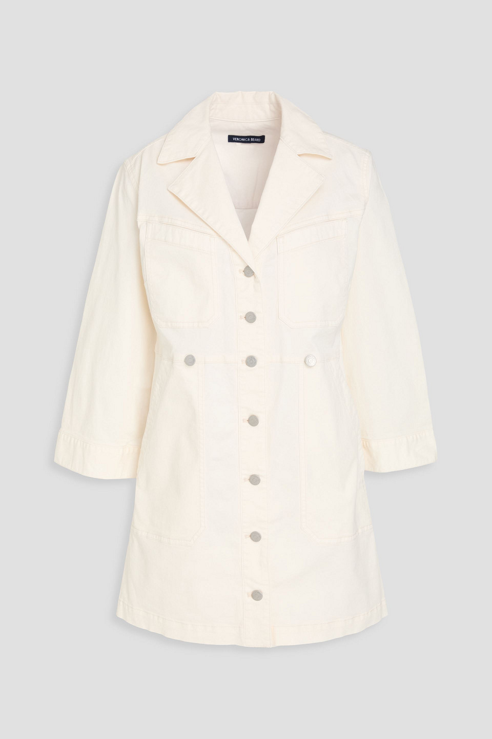 Veronica Beard Mckinley Cotton-blend Twill Mini Dress