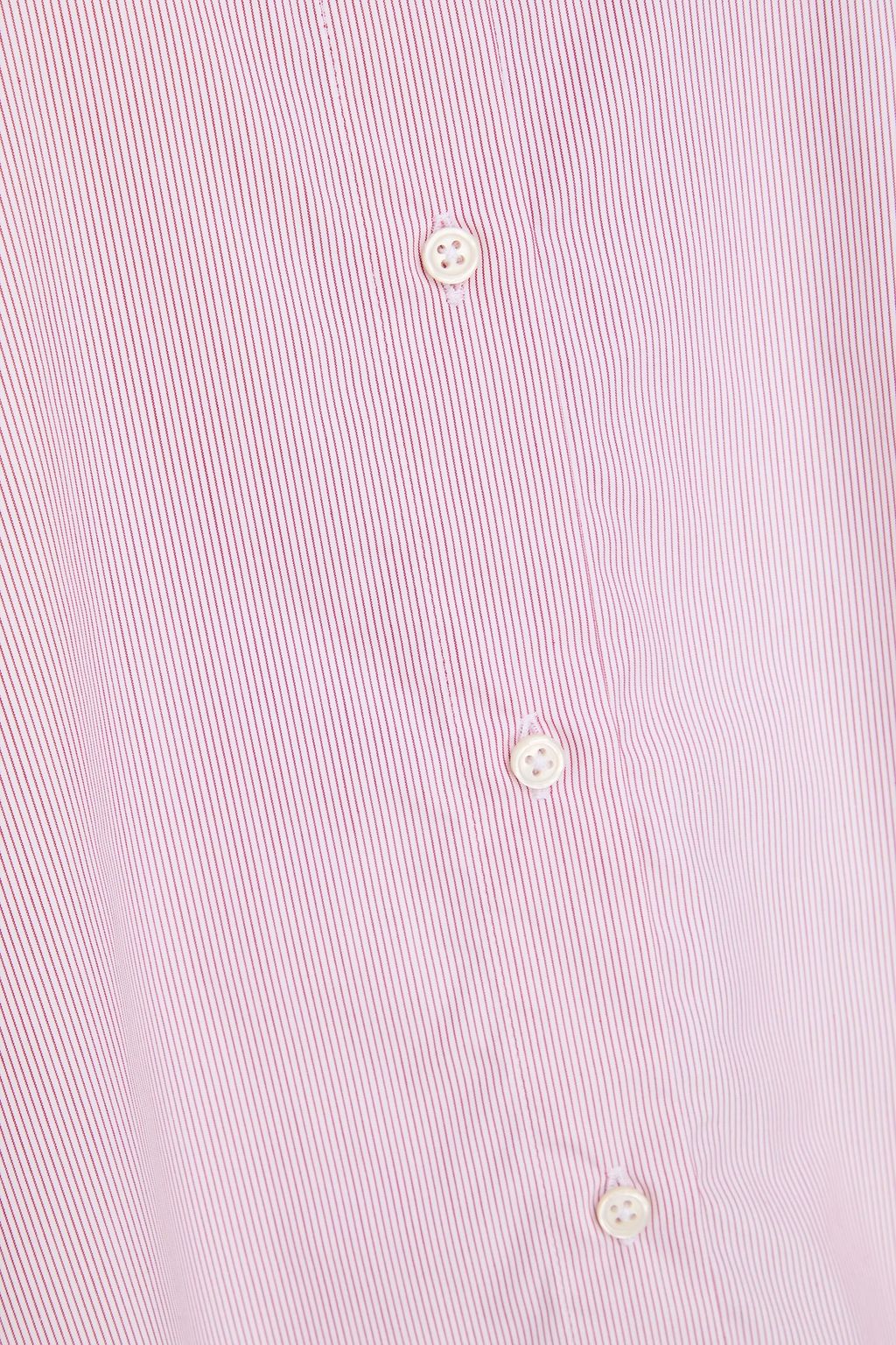 LOULOU STUDIO コットンシャツ ストライプ