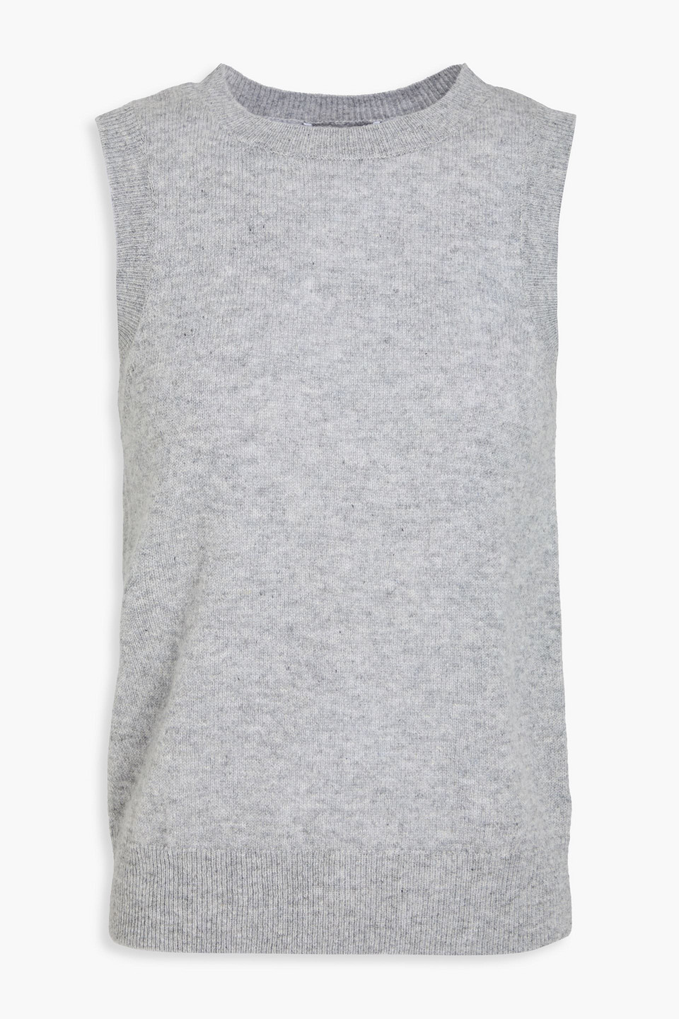 Veronica Beard Jerrel Cashmere Tank In Gray