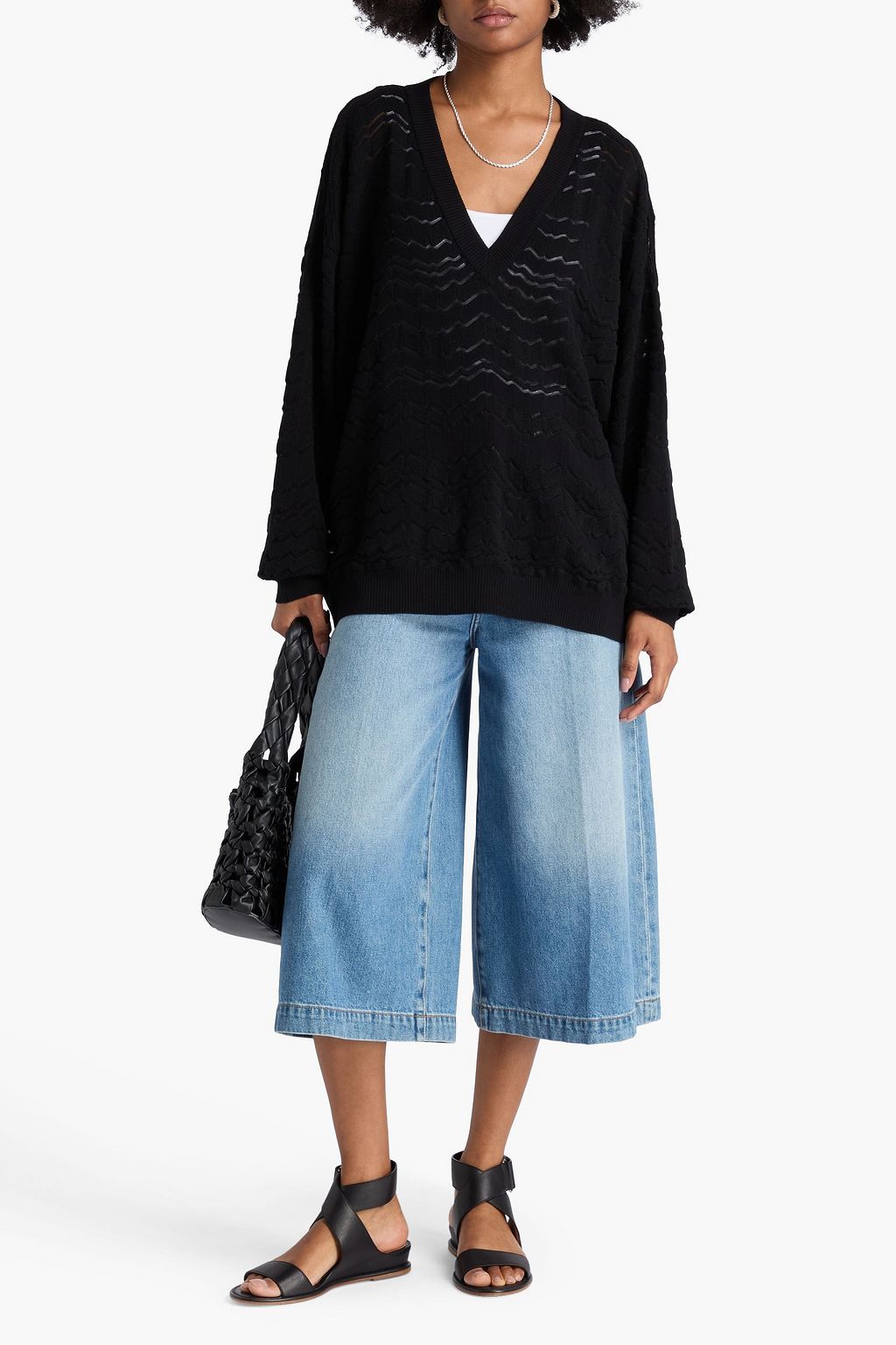 MISSONI Crochet-knit sweater