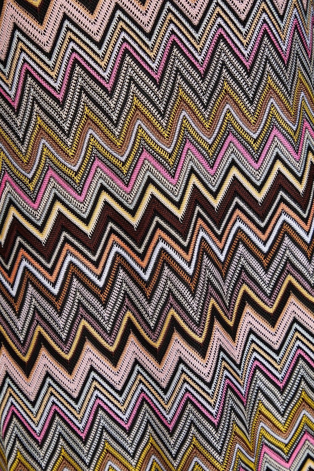 MISSONI Crochet-knit mini dress