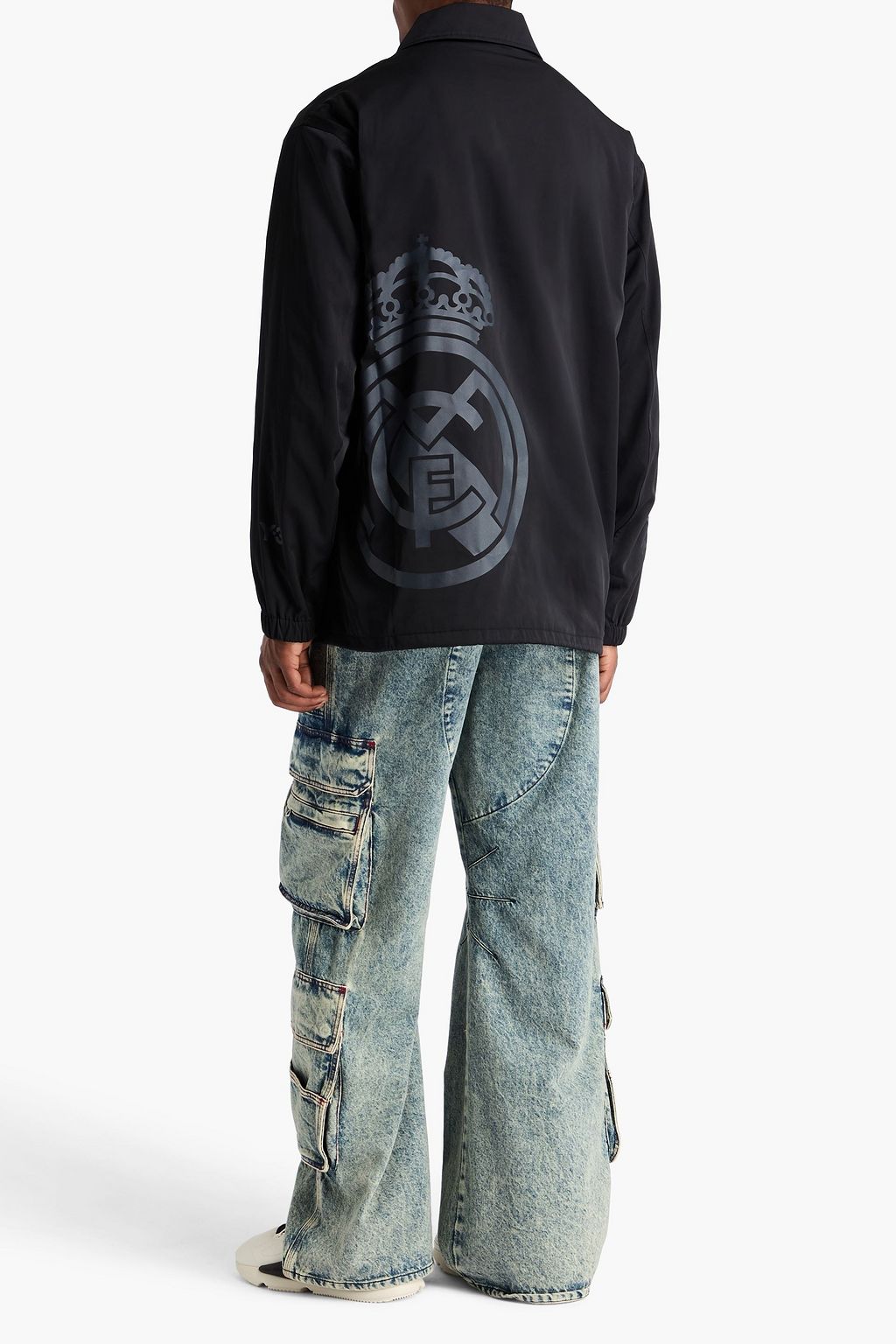 Y-3 ツイル ジャケット プリント入り