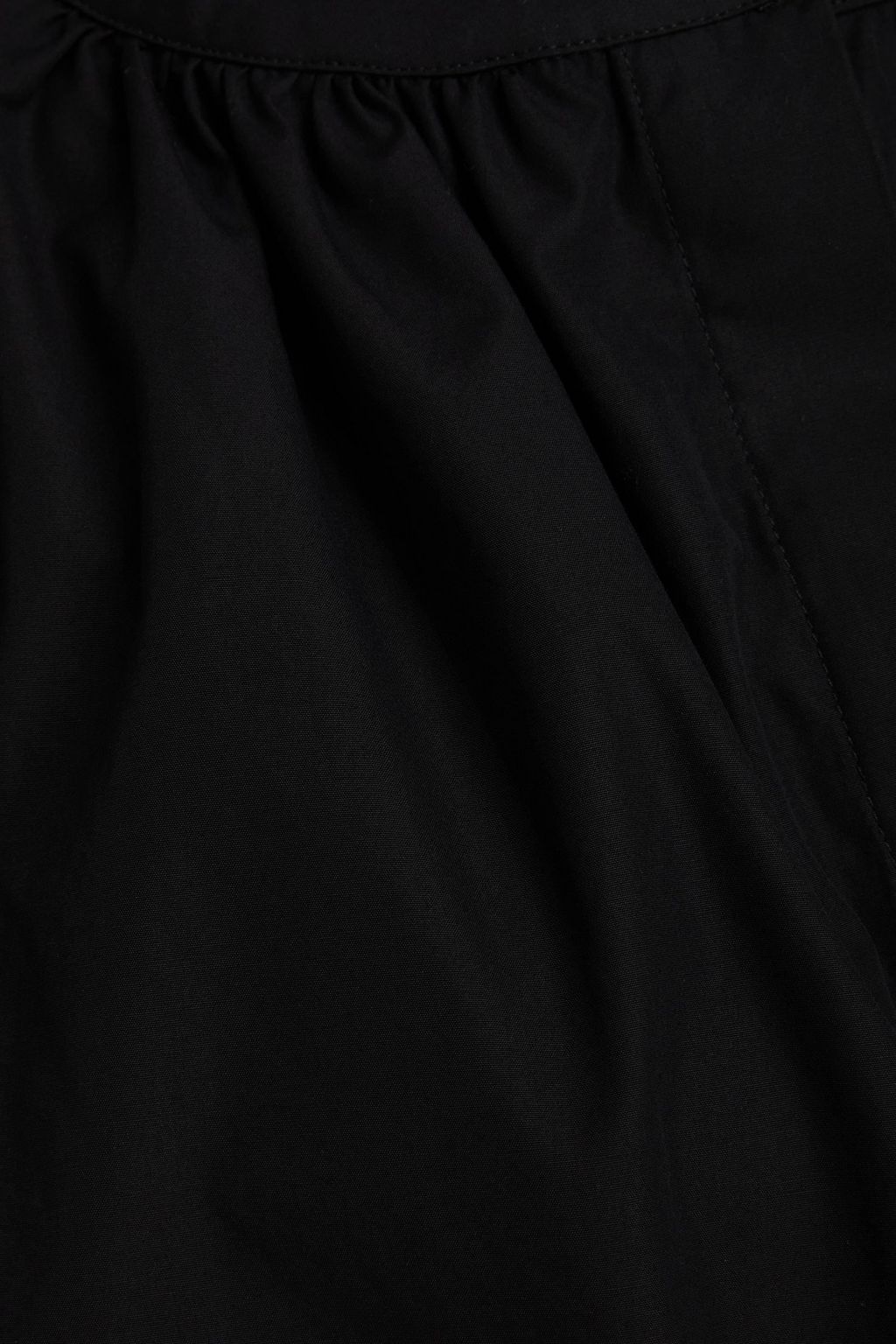 LOULOU STUDIO Oreste gathered cotton-poplin shirt