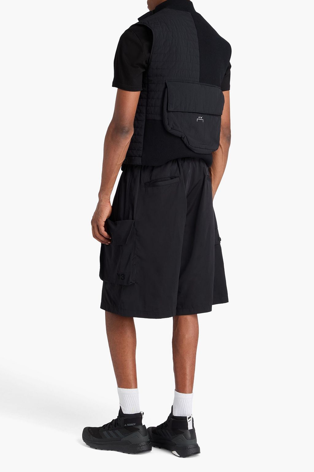 Y-3 트윌 카고 쇼츠