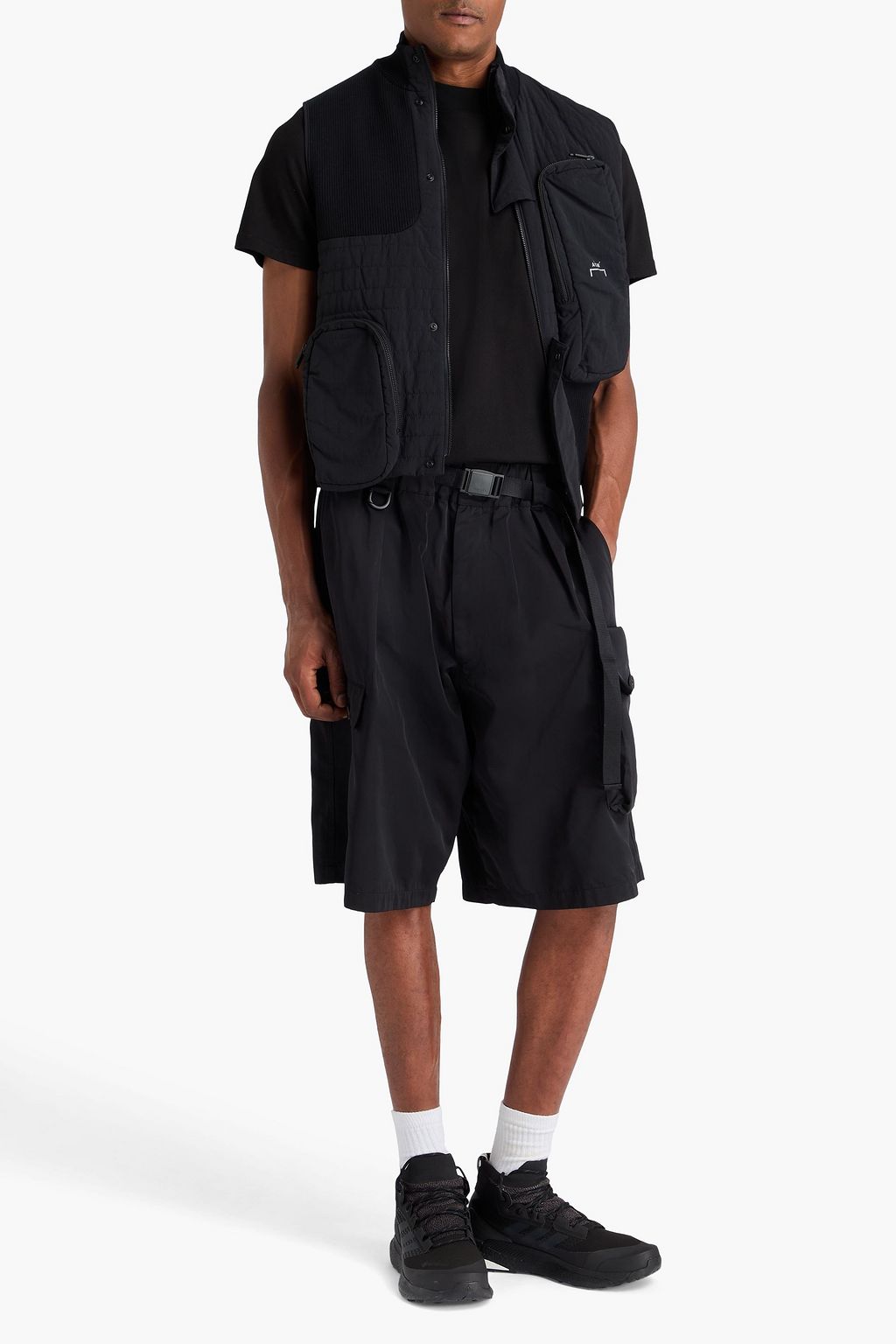 Y-3 트윌 카고 쇼츠