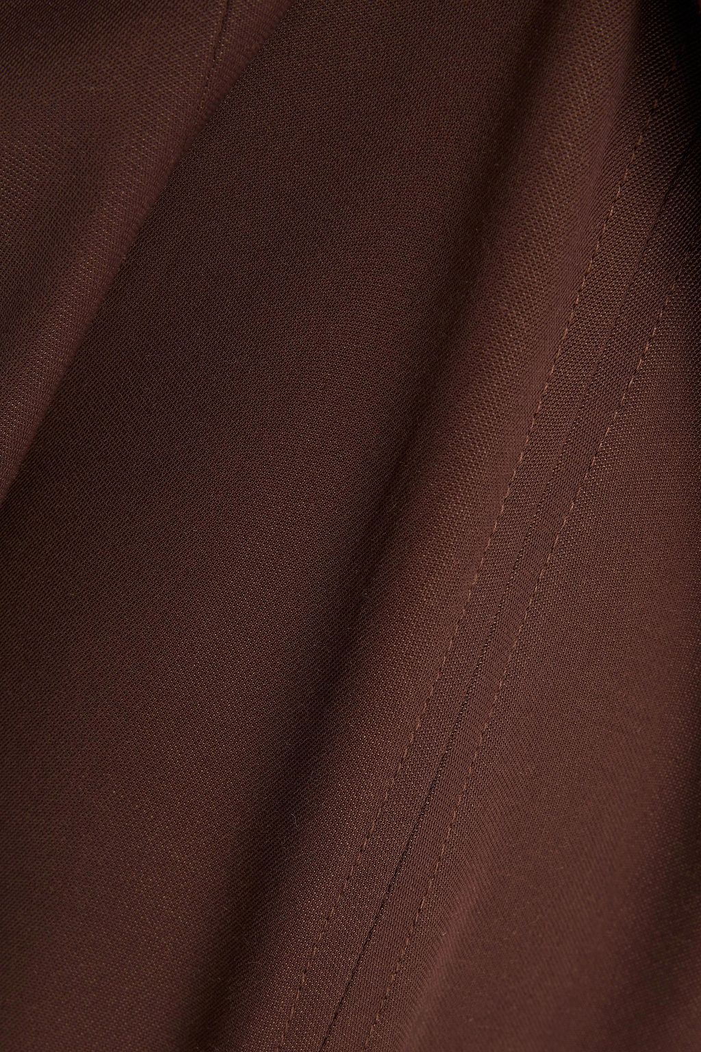 LOULOU STUDIO Talia Hose mit weitem Bein aus Twill