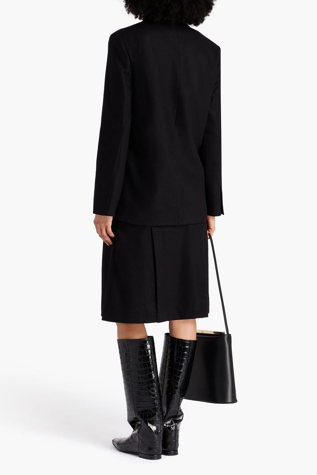 LOULOU STUDIO Ildulara wool-blend flannel blazer