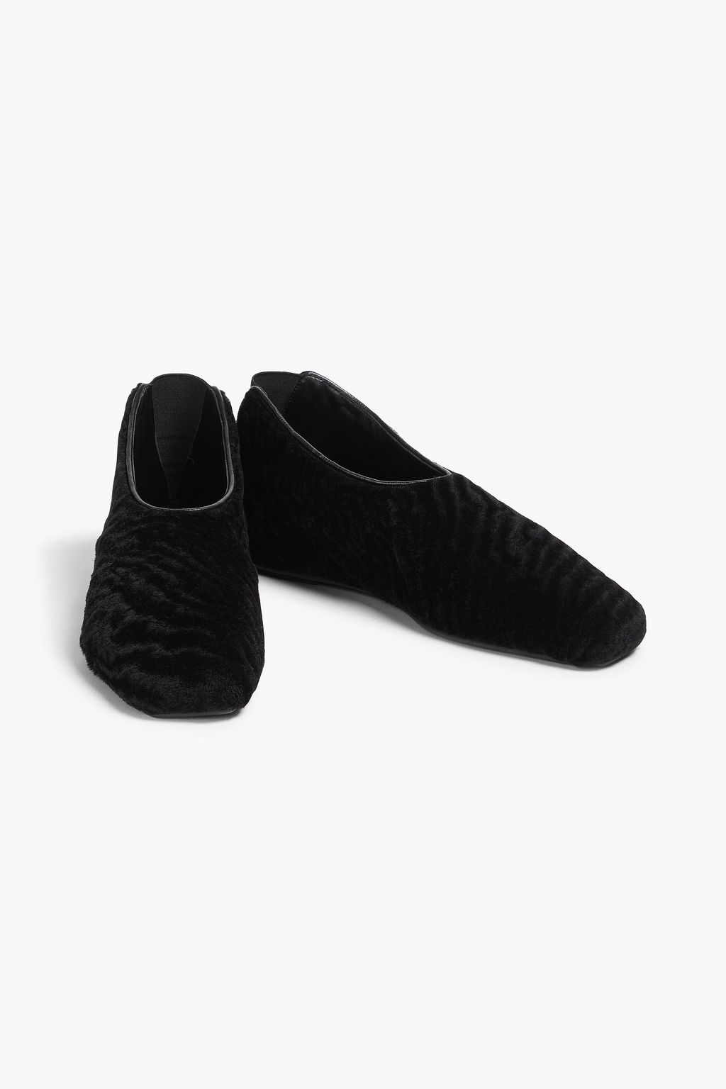 LOULOU STUDIO Sophie shearling ballet flats