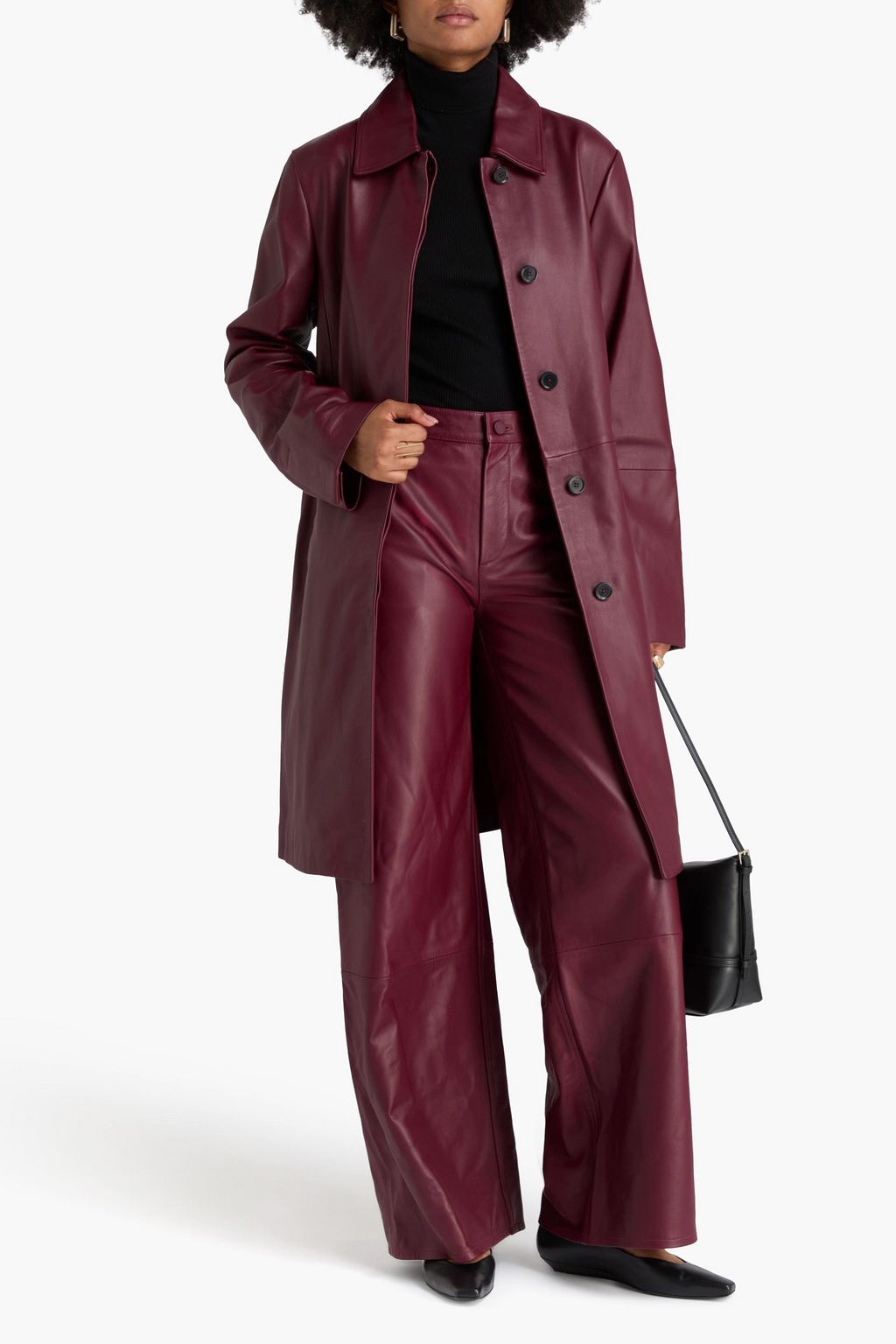 LOULOU STUDIO Gilo leather coat