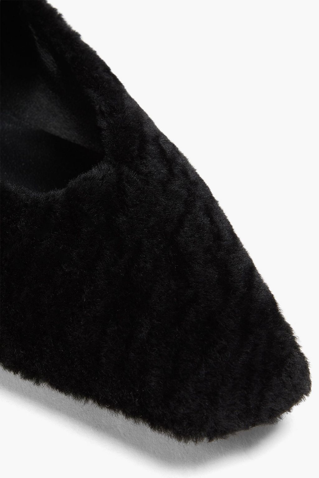 LOULOU STUDIO Julie shearling Mary Jane flats