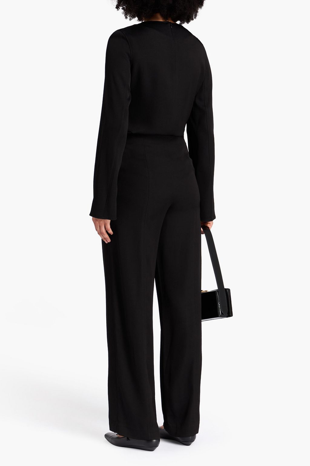 LOULOU STUDIO Talia twill wide-leg pants