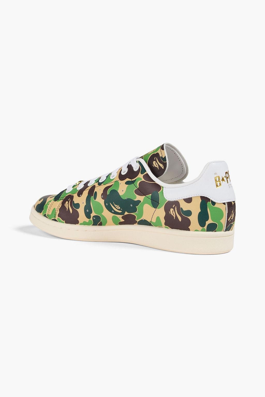 ADIDAS ORIGINALS X BAPE حذاء سنيكرز ستان سميث بطبعات