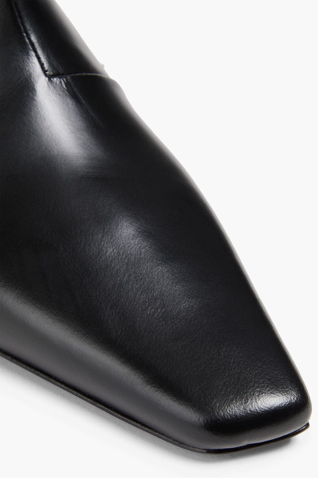 LOULOU STUDIO Lirone glossed-leather boots