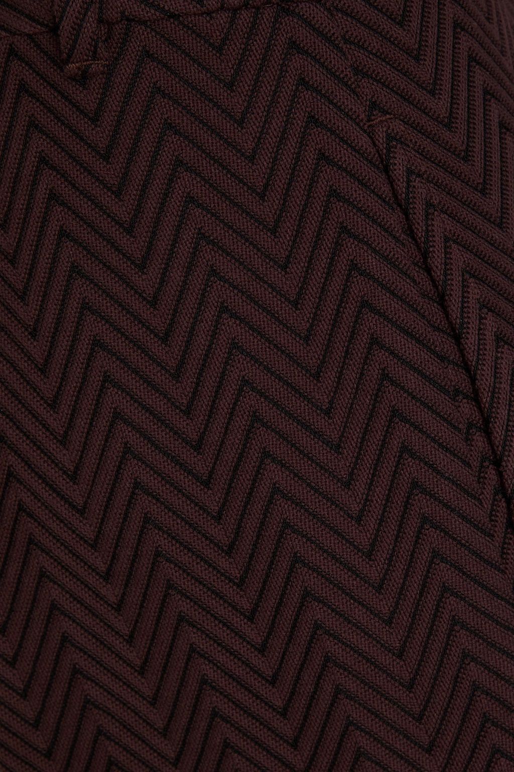 MISSONI Jacquard-knit cotton-blend wide-leg pants