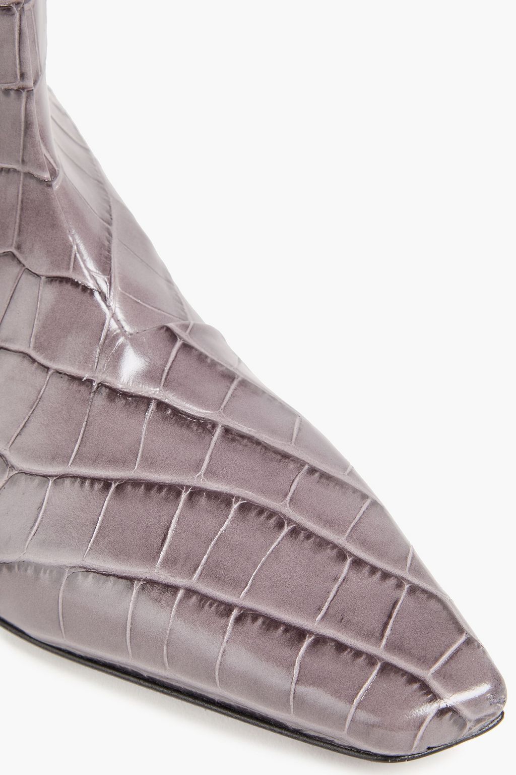 LOULOU STUDIO Ellie croc-effect leather boots