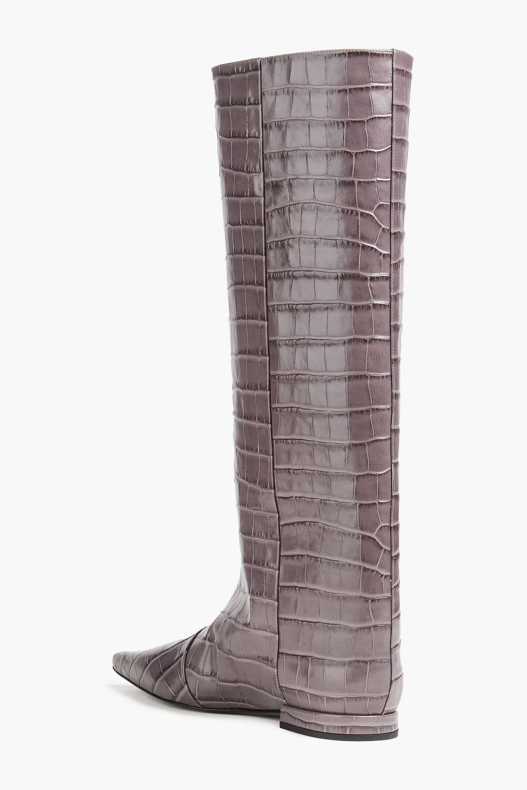 LOULOU STUDIO Ellie croc-effect leather boots