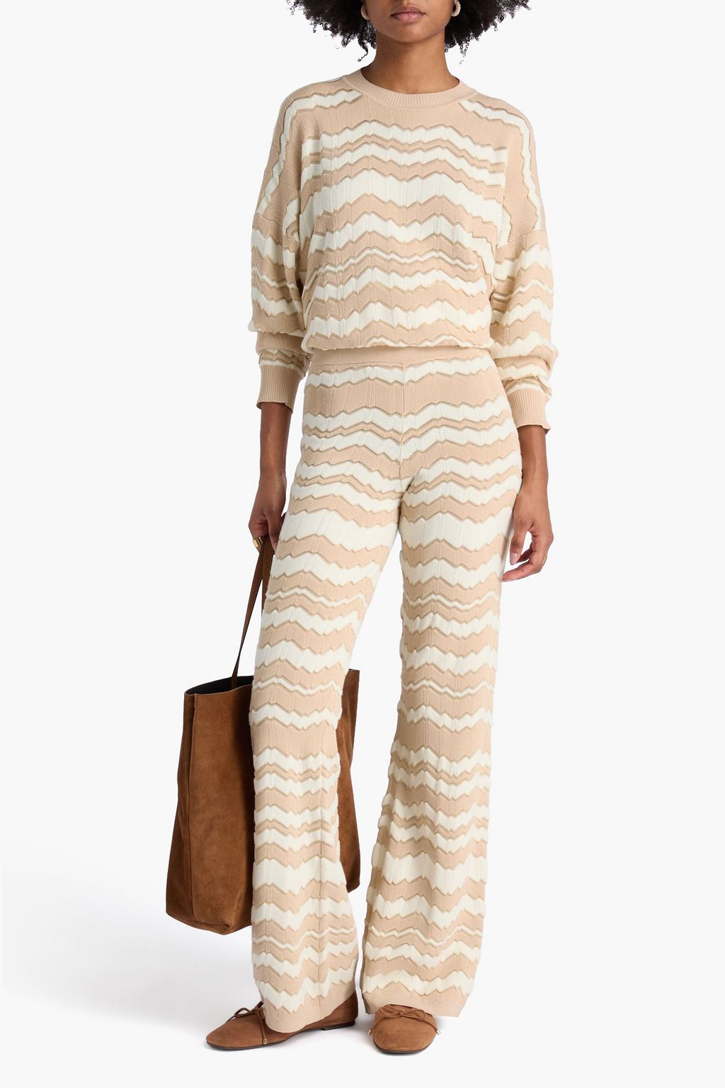 MISSONI Knitted flared pants