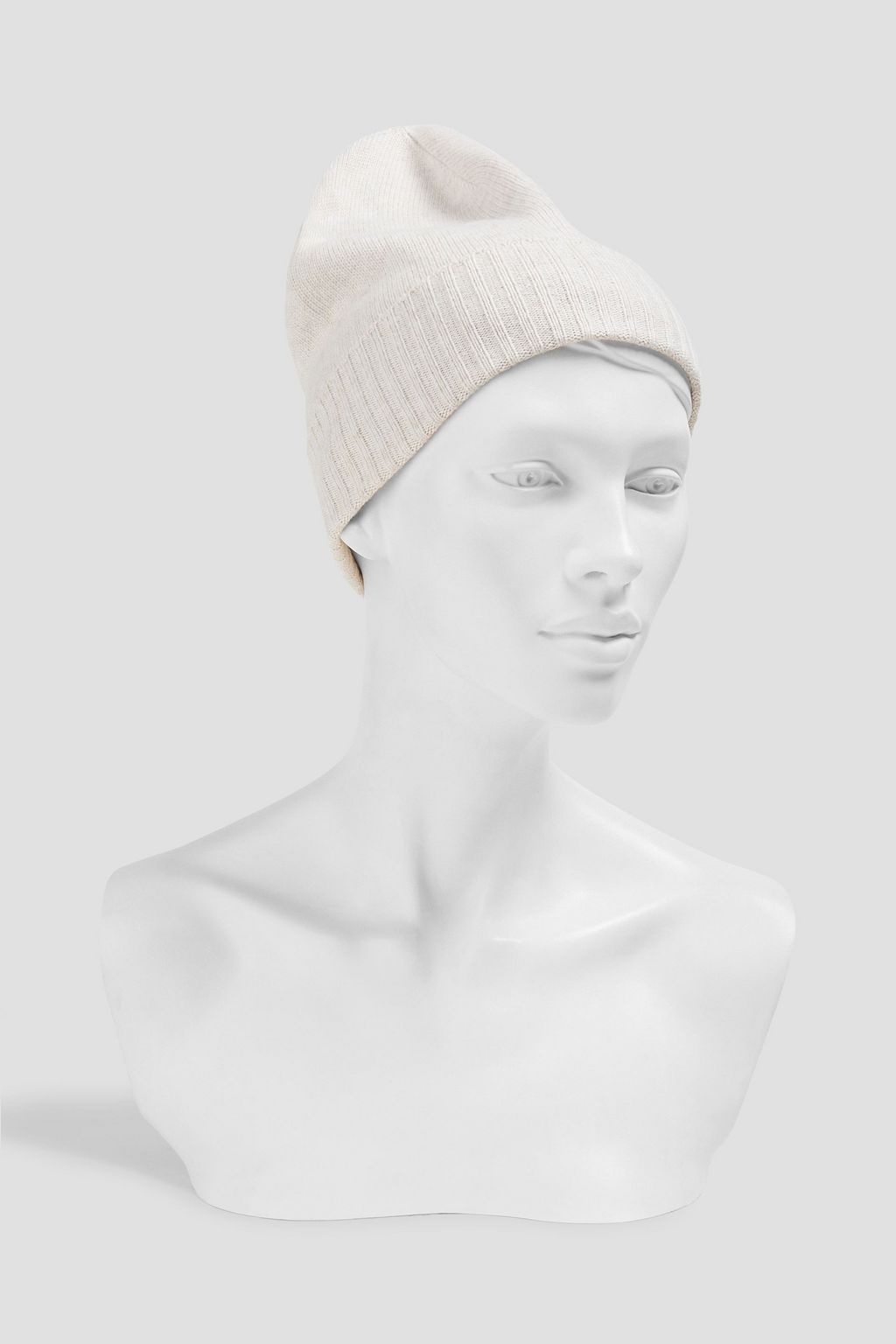 BRUNELLO CUCINELLI Embroidered wool, cashmere and silk-blend beanie