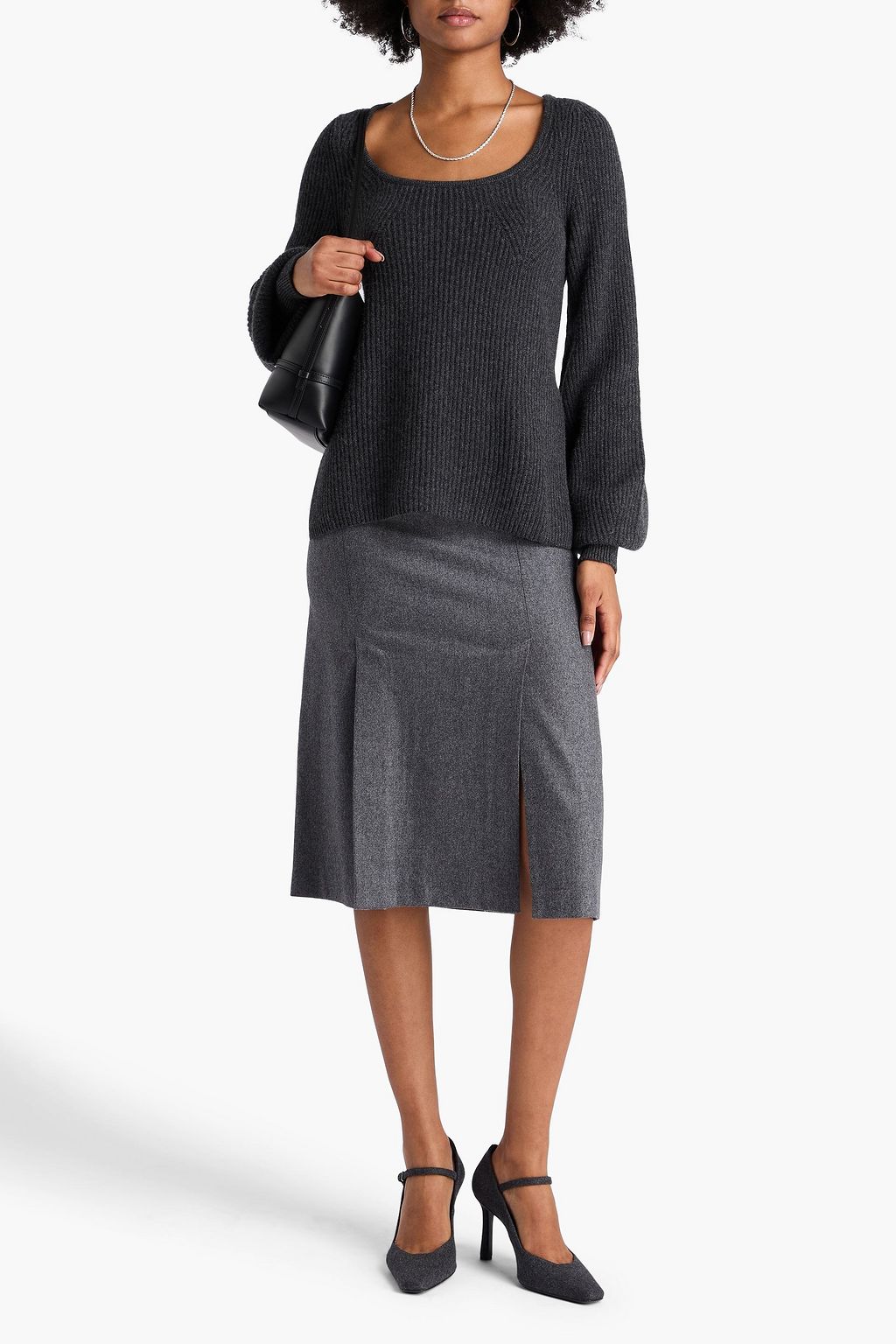LOULOU STUDIO Hermus ribbed cashmere sweater
