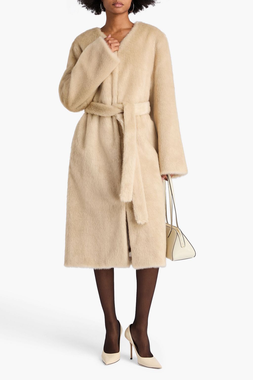 LOULOU STUDIO Plüschmantel „Arita“