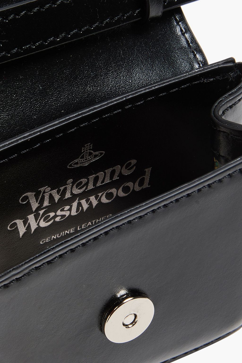 VIVIENNE WESTWOOD Linda Tote Bag aus Leder