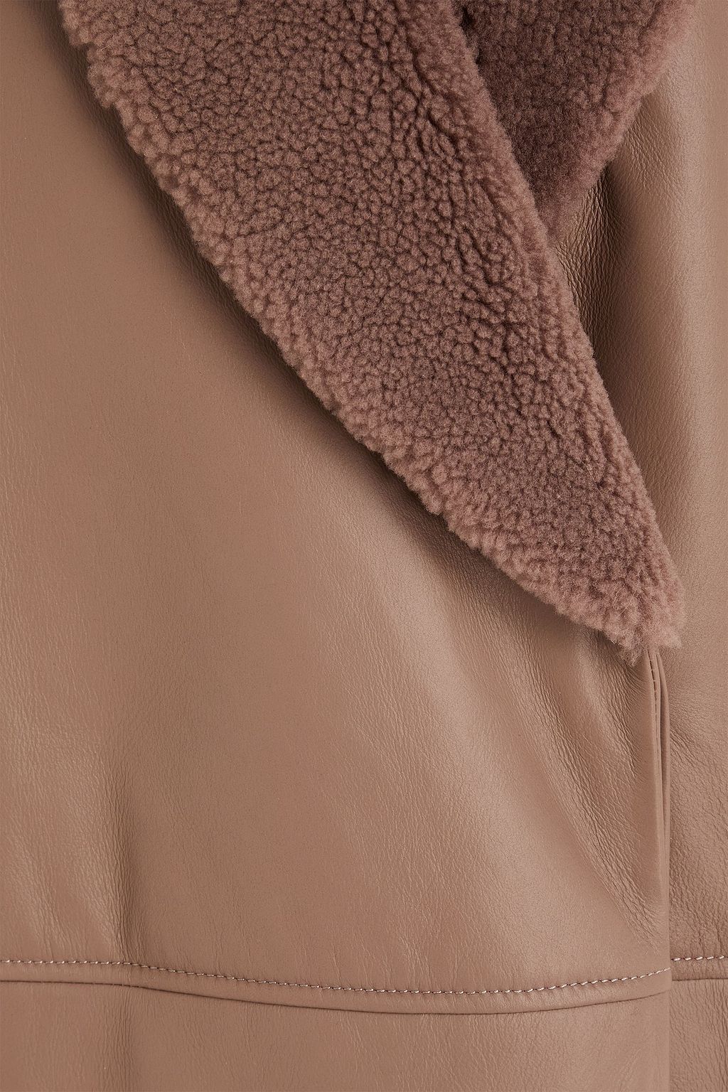 LOULOU STUDIO Elbe shearling coat