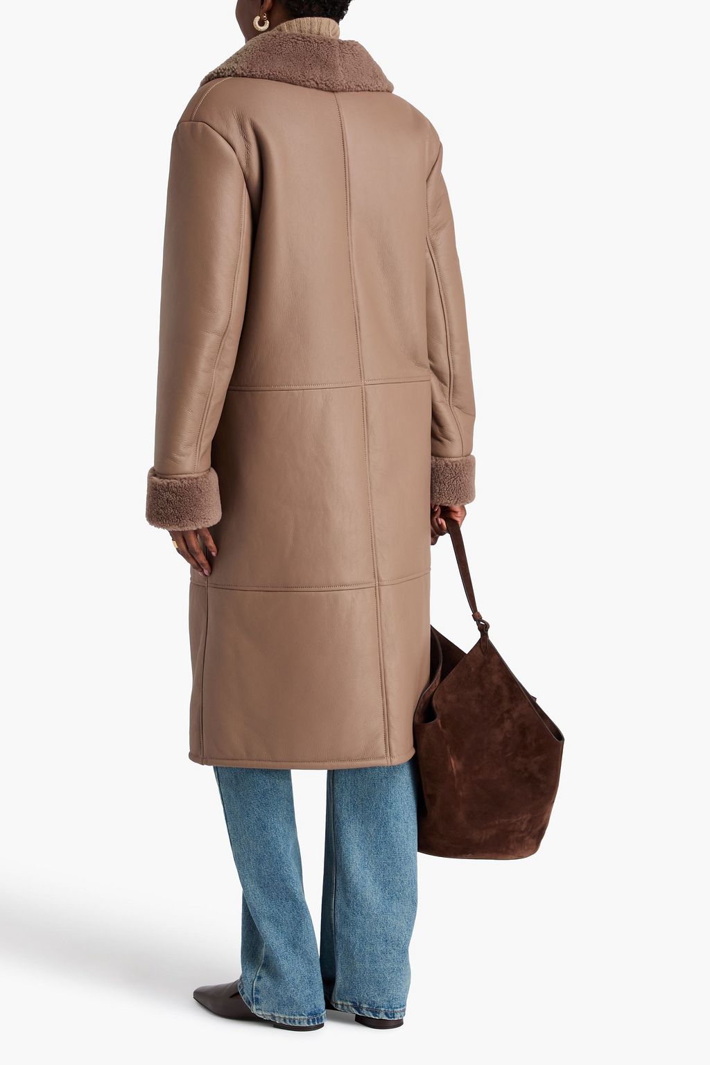 LOULOU STUDIO Elbe shearling coat