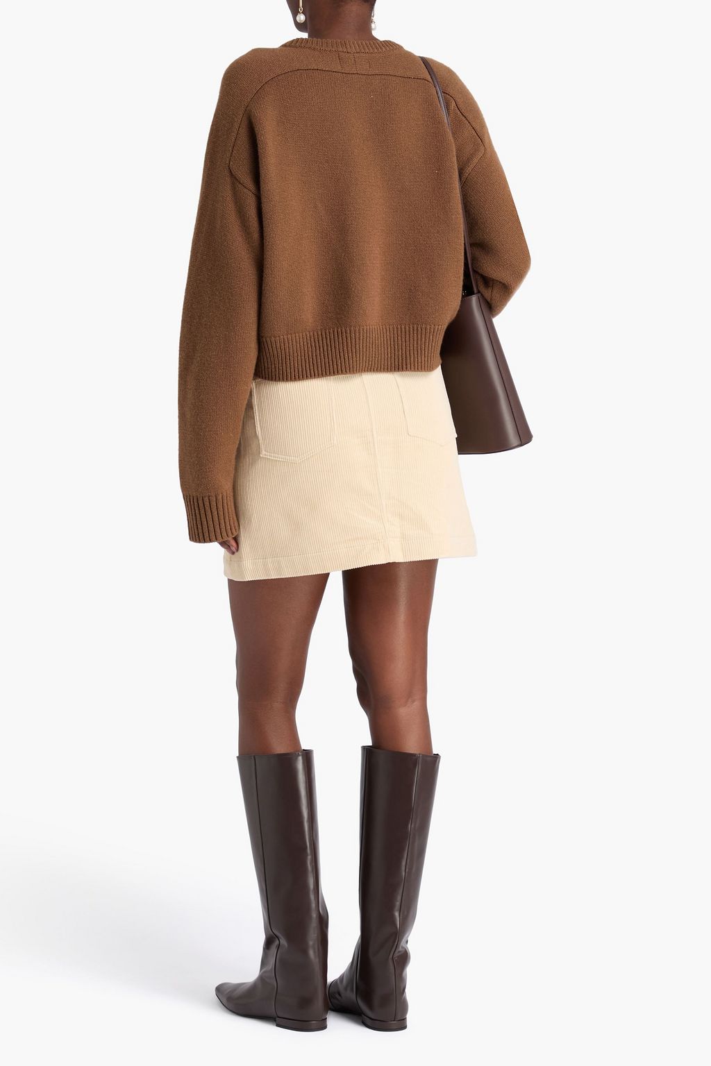 LOULOU STUDIO Bruzzi merino wool and cashmere-blend sweater