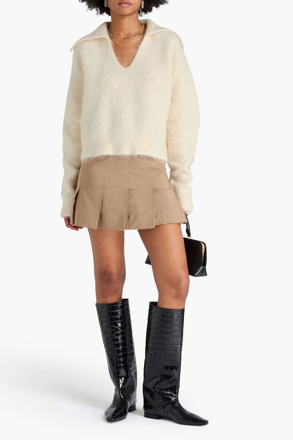 LOULOU STUDIO Ambrose alpaca-blend sweater