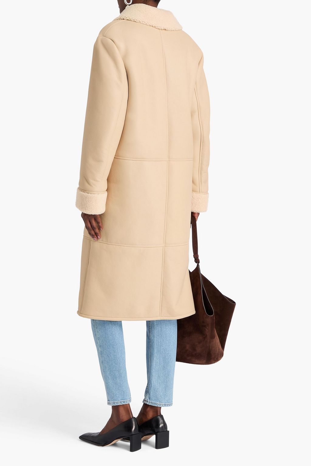 LOULOU STUDIO Elbe shearling coat