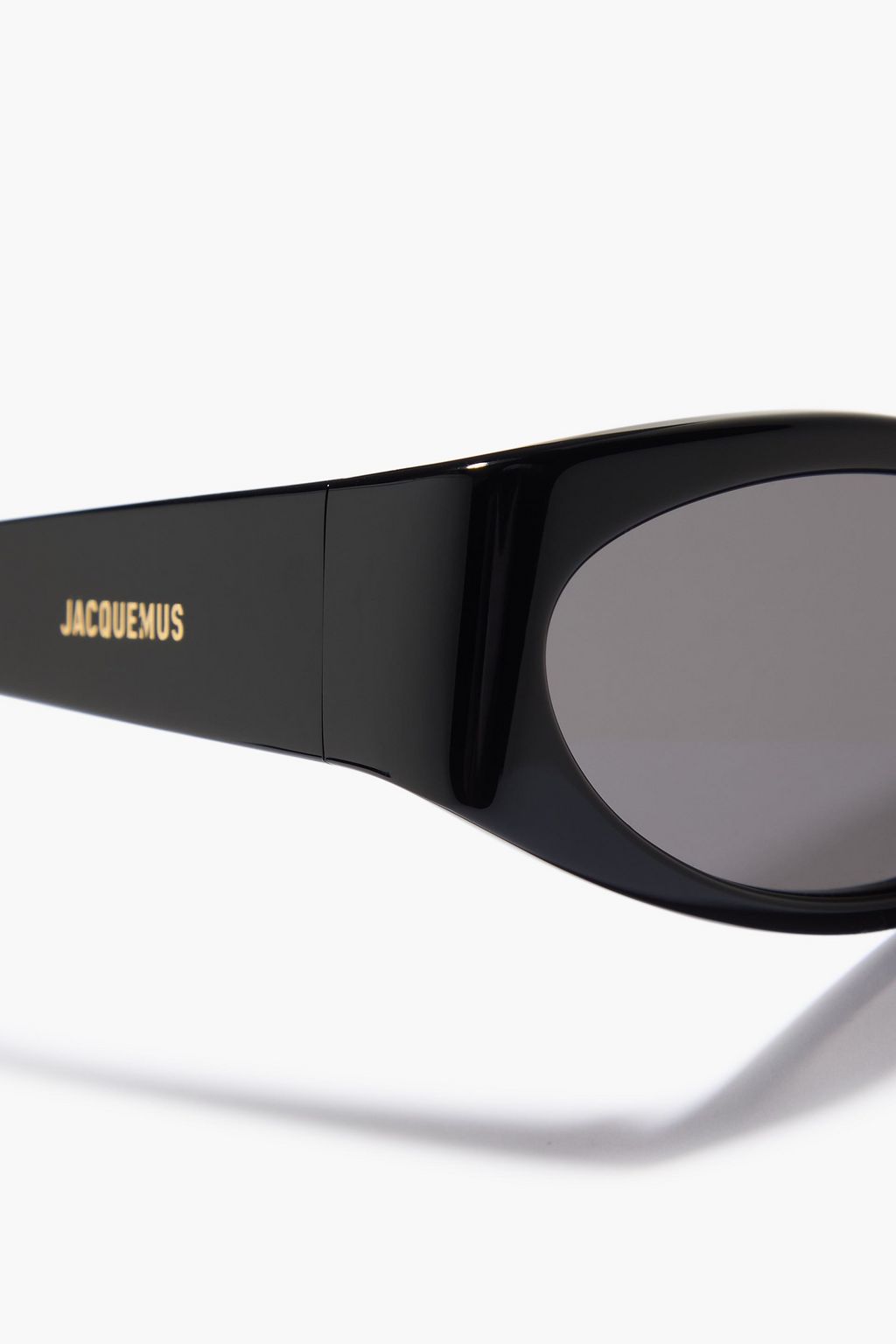 JACQUEMUS Oval-frame acetate sunglasses