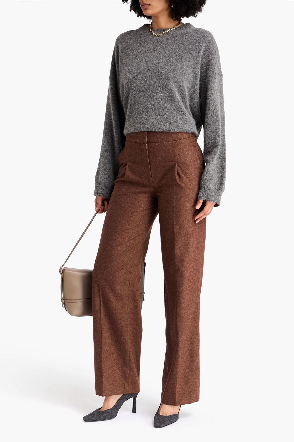 LOULOU STUDIO Ropo wool-blend sweater