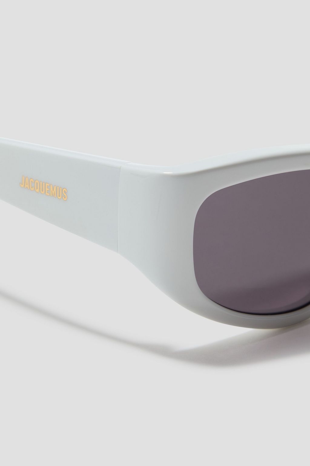 JACQUEMUS Rectangle-frame acetate sunglasses