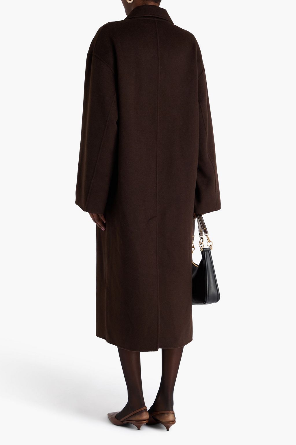 LOULOU STUDIO Borne double-breasted wool and cashmere-blend felt coat