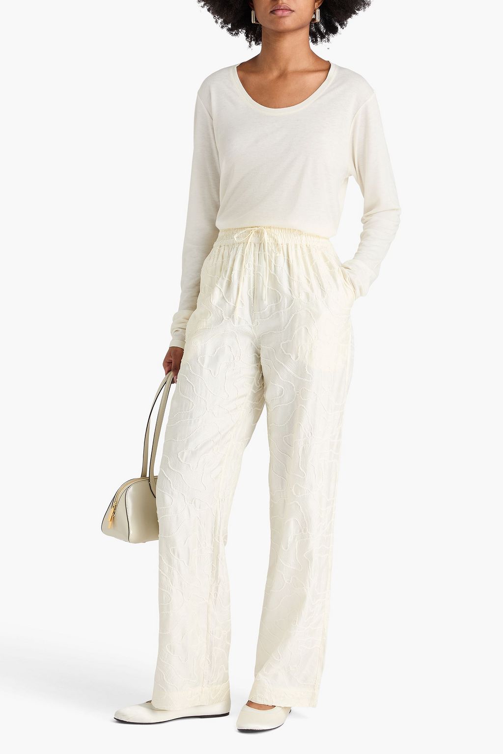 LOULOU STUDIO Ava jersey top