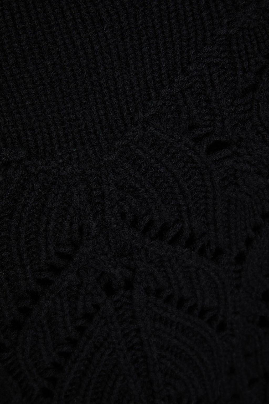 LOULOU STUDIO Gustavia pointelle-knit wool and cashmere-blend turtleneck sweater