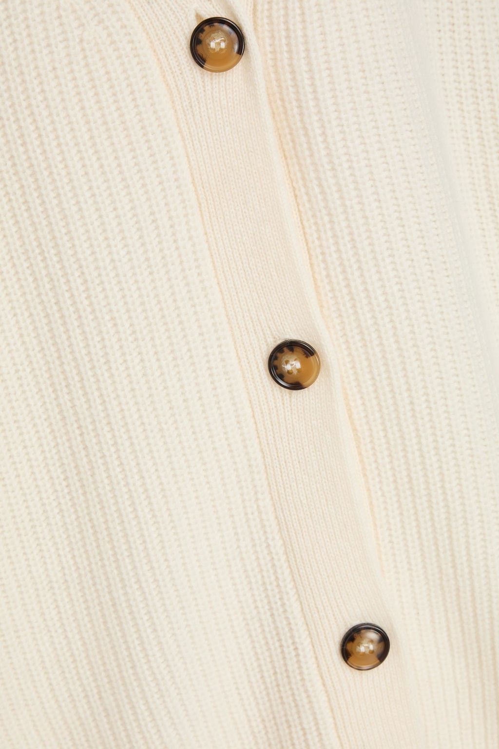 LOULOU STUDIO كارديغان ليكا من الكشمير بتصميم مضلّع