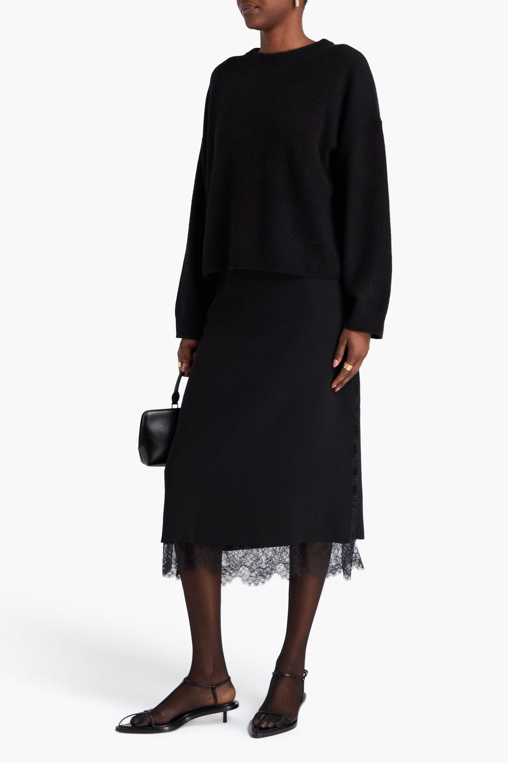 LOULOU STUDIO Ropo wool-blend sweater